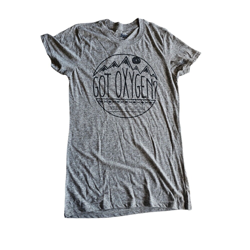 Canaan Valley Timberline WV Got Oxygen Women's Heather Gray Tshirt Large